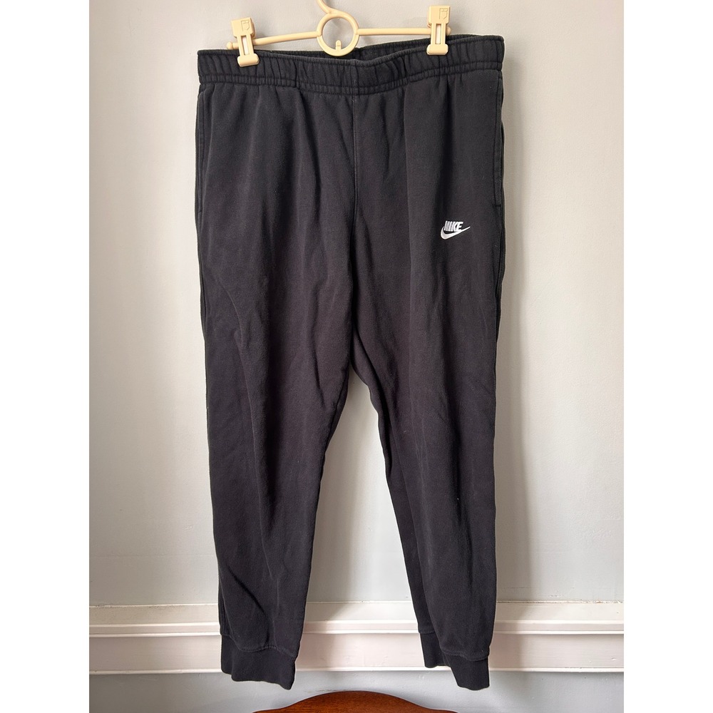 Nike Sportswear Club Fleece Joggers Black Mens XL BV2671-010 Sweatpants
